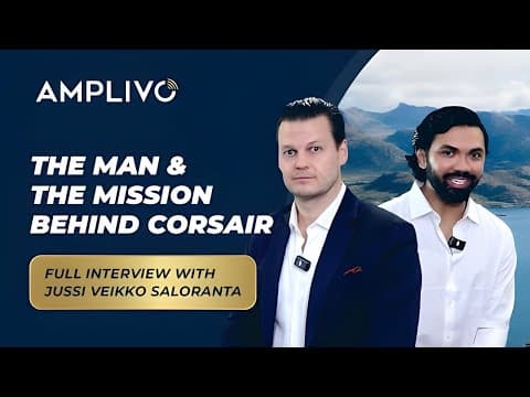 The Man & The Mission Behind Corsair